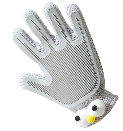 Cat & Dog Grooming Glove with Brush – Hair Removal & Massage Tool