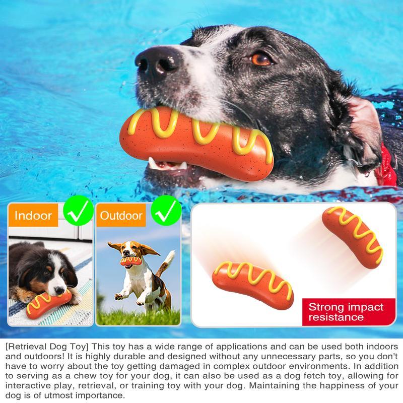 Dog Chew Toy for Aggressive Chewers – Durable Indestructible Rubber Toy