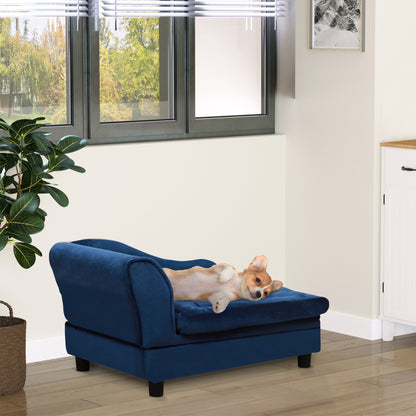 Luxury Small Dog Sofa Bed with Hidden Storage